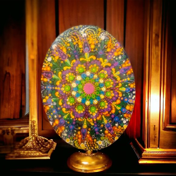 Acrylic on wood original - Picture 5 of 7